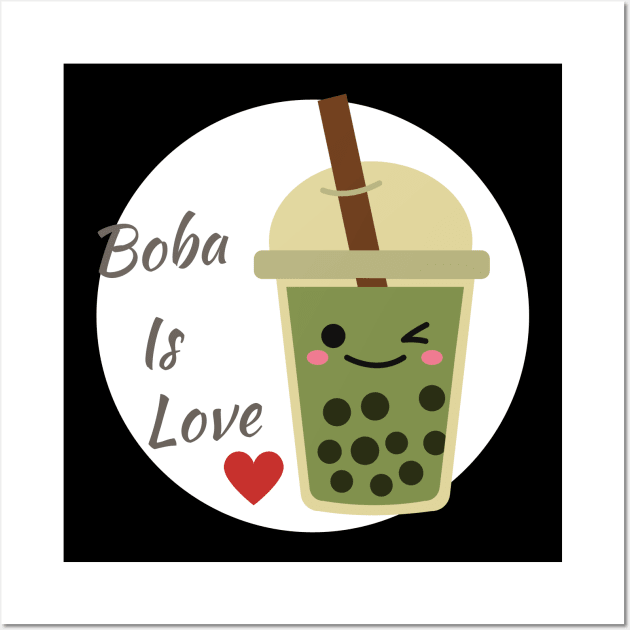 Boba Lover - Flirty Tea Wall Art by Sleepy Time Tales